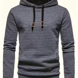 Emanuele - Männer Waffel Casual Hoodies