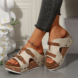 Dahlia™ - Modische Wedge-Plateau-Sandalen