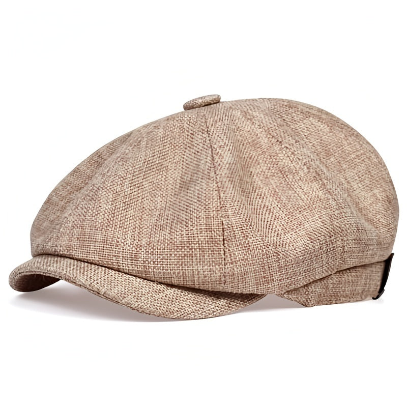 Luftige Retro-Herrenkappe für Frühling und Sommer