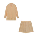 Frieda | Leichtes Blusen- und Shorts-Set