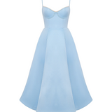 Ophira™ - Elegantes Korsett-Midi-Kleid