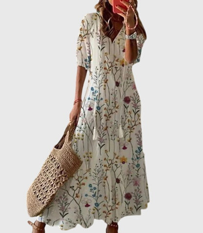 Amalia™ | Retro Bohemian Sommerkleid