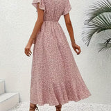 Elara | Fließendes, Bauch-umspielendes Wickelkleid