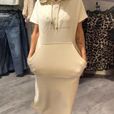 Bridget - Lässiges Hoodie-Kleid