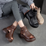 Federica™ - Zeitlose Leder-Orthopädische Sandalen