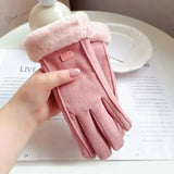 Warme Handschuhe mit Touchscreen