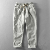 Giles | Men's Long Trousers with Drawstring and Pockets