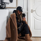 Zoe - Langer Teddymantel