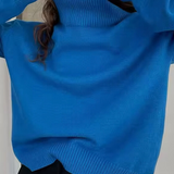 Lesley - Oversized Rollkragenpullover