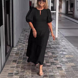 Juliana - Elegantes Kleid mit Puffärmeln