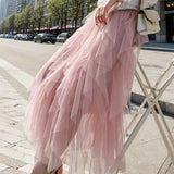 Cecil™ - Stilvoller Mesh-Layered Tutu-Rock