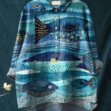 Jax™ - Ozean Kunst Shirt