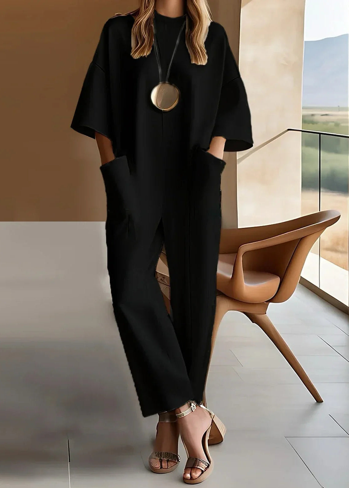 Emmy™ Stilvoller Kurzarm-Overall