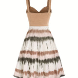 Gisele™ - Bequemes ärmelloses Sommerkleid mit Batikmuster
