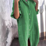 Paige - Knopf-Breeze Kleid