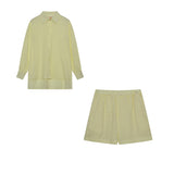 Frieda | Leichtes Blusen- und Shorts-Set