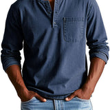 Ellis™ - Vintage Henley Shirt