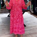Carmilla - Lebhaftes Bedrucktes Kleid