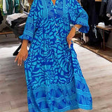 Carmilla - Lebhaftes Bedrucktes Kleid
