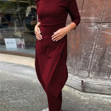 Elsbeth™ - Elegantes Damenkleid Mit Tasche