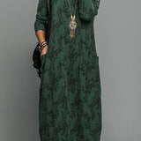 Lea - Lässiges Rundhals Winterkleid