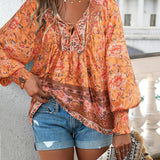 Helena™ - Sommer Blumen Top