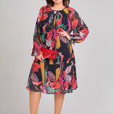 Andrea™ - Modisches Blumenkleid
