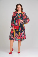 Florinda™ Anmutiges Blumenkleid