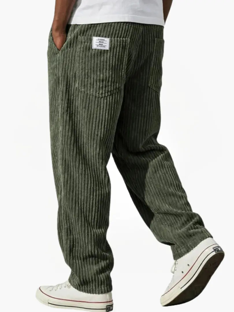 Herren Weite Hose mit Taschen