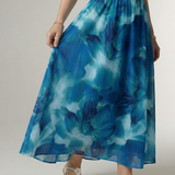 Sylin | Gathered Halter Midi Kleid