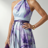 Amiel | Leichtes Blumenkleid Maxi