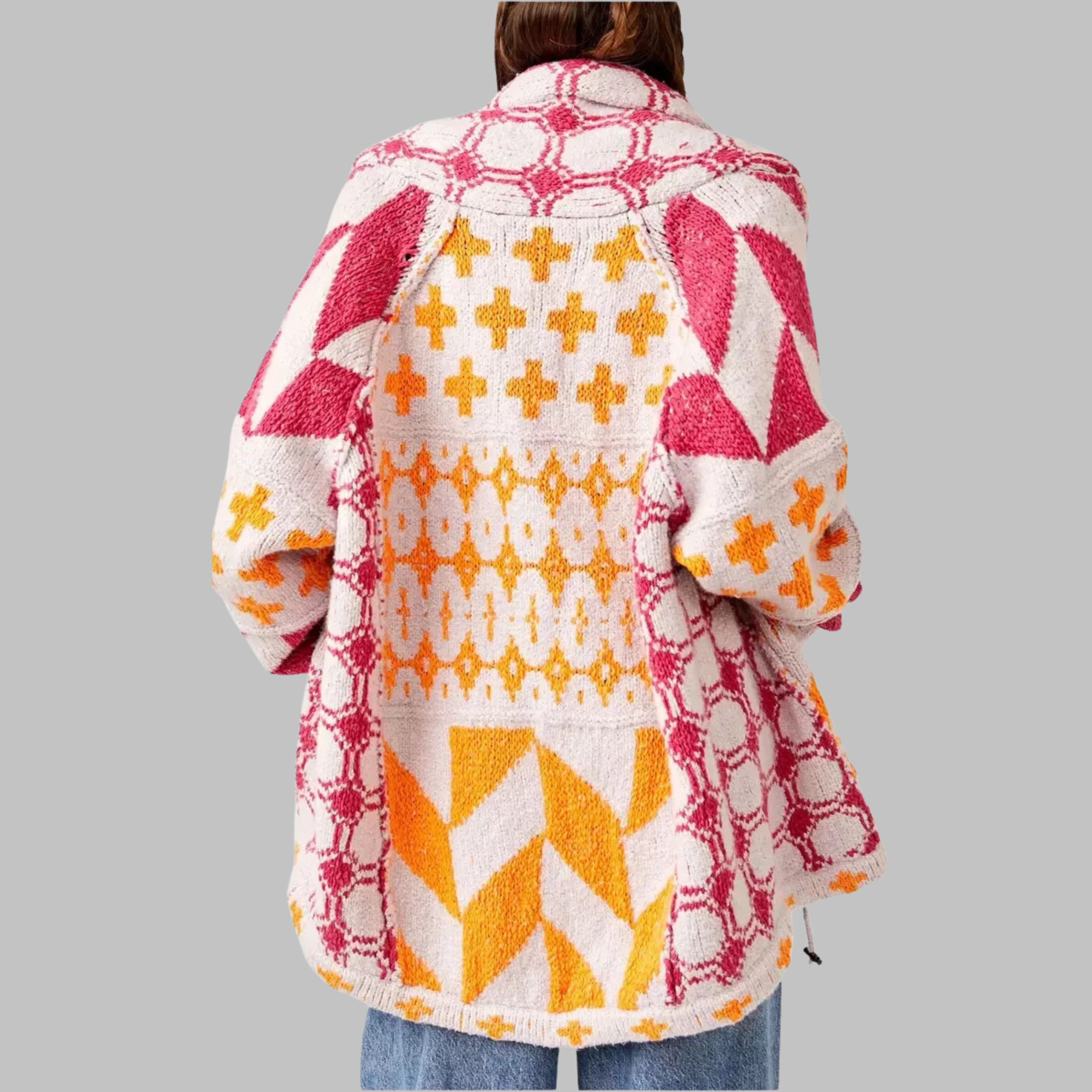 Portia™ - Vintage Oversized Cardigan