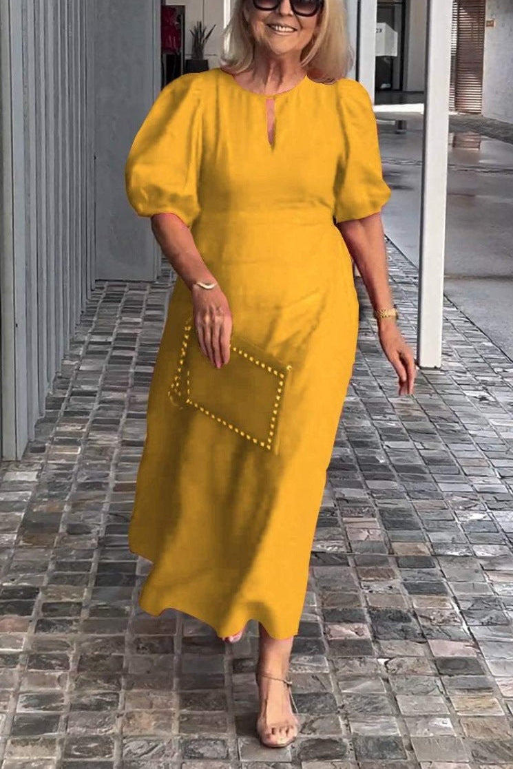 Juliana - Elegantes Kleid mit Puffärmeln