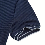 Emilio™ - Herren maßgeschneiderte gerippte Polo