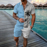 NICO | KOKOSPALMEN POLOSHIRT- & SHORTS-SET