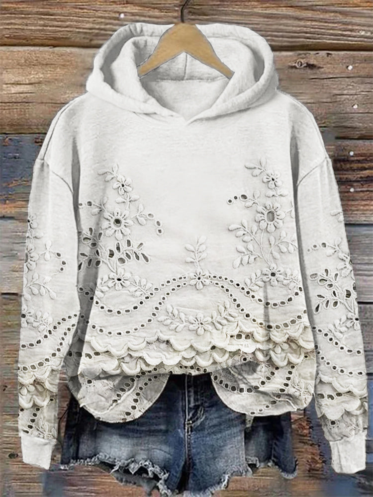 Ravella™ - Vintage Bedruckter Hoodie