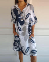 Bianca - Blumenhemdkleid