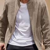 Dex™ - Klassische Wildleder-Zipperjacke
