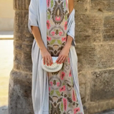 Delly - Bohemian Stil Zweiteiliges Kleid