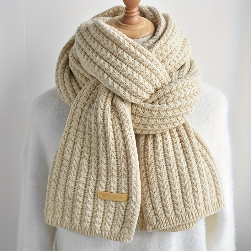 Matteo Herren Strickschal mit geometrischem Muster