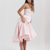 Ophira™ - Elegantes Korsett-Midi-Kleid