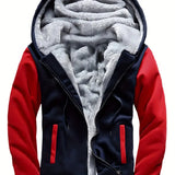 Noah - Warme Herren Fleecejacke Mit Kapuze