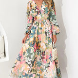 Sofie™ - Elegantes Geblümtes Kleid