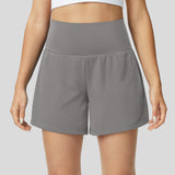 Luigia - 2 In 1 Yoga Shorts Mit Hoher Taille