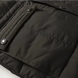 Elegante Gepolsterte Fleece Winterjacke