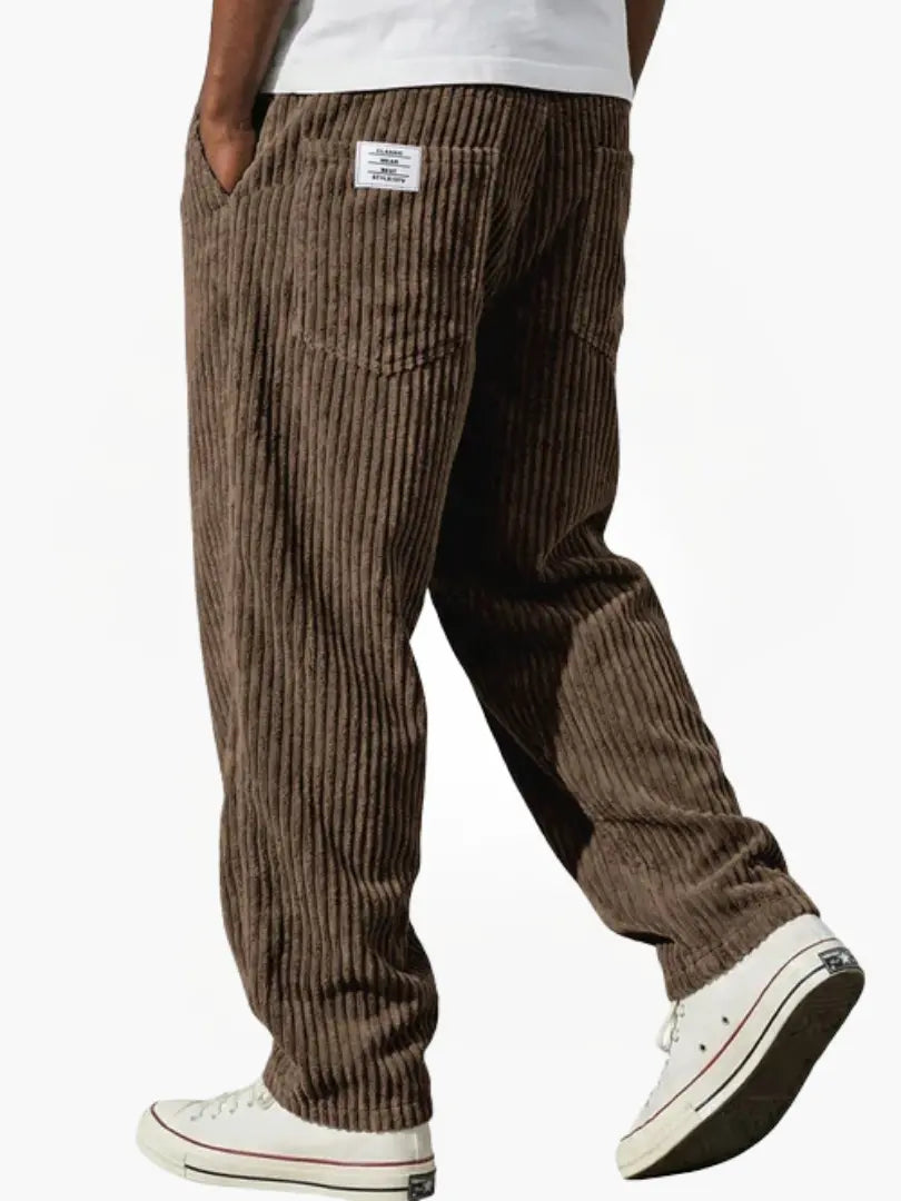 Herren Weite Hose mit Taschen
