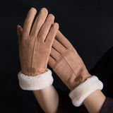 Warme Handschuhe mit Touchscreen