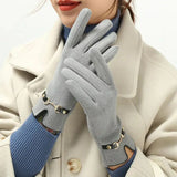 Damen Vintage Winterhandschuhe