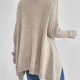 Bridgette™ - Bequemer langer Rollkragenpullover