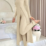 Aldea™ - Gemütliches Zwei-Teile Ribbed Lounge Set